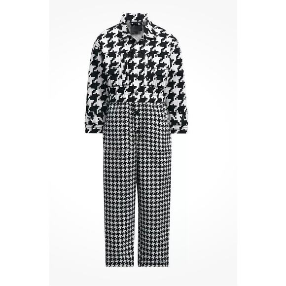 Adidas x IVY Park Halls of Ivy 3 Stripes Houndstooth Jumpsuit Child 9/10 - Picture 1 of 6